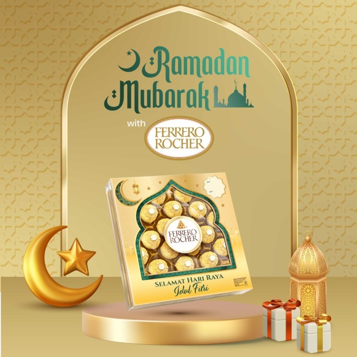 

Sale Terbatas Ferrero Rocher Premium Chocolate Isi 24Pcs - Ramadhan Raya Pack Aman