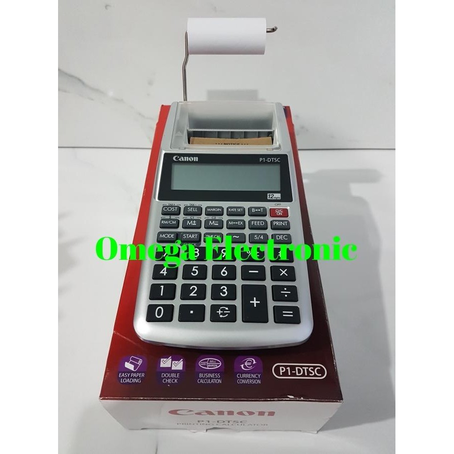 

Terlaris Canon Printing Calculator P1-Dtsc - Kalkulator Kasir Printer Struk P1 Ready Stok
