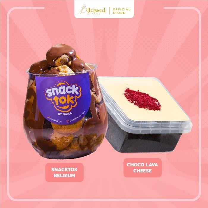

[ V/P ] SNACKTOK BELGIUM & CHOCO LAVA CHEESE