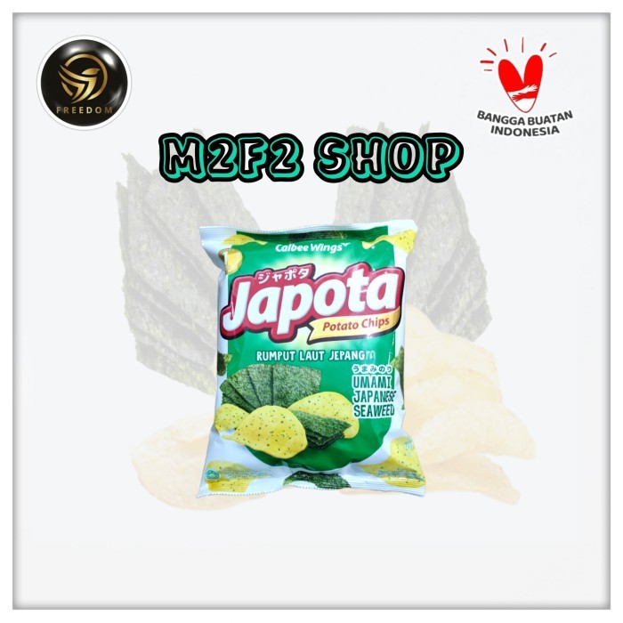 

KERIPIK JAPOTA POTATO CHIPS UMAMI JAPANESE SEAWEED - 68 GR