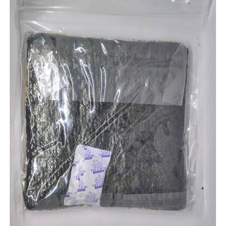 

TOKINORI 50 SHEET YAKI SUSHI NORI HALAL MUI ROASTED SEAWEED 21X19 CM