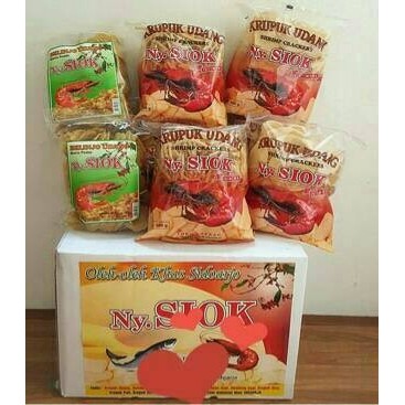 

KERUPUK UDANG NY SIOK OVAL 500 GRAM KRUPUK ASLI SIDOARJO