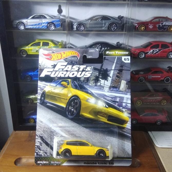 PREMIUM HOT WHEELS HONDA CIVIC EG FAST FURIOUS
