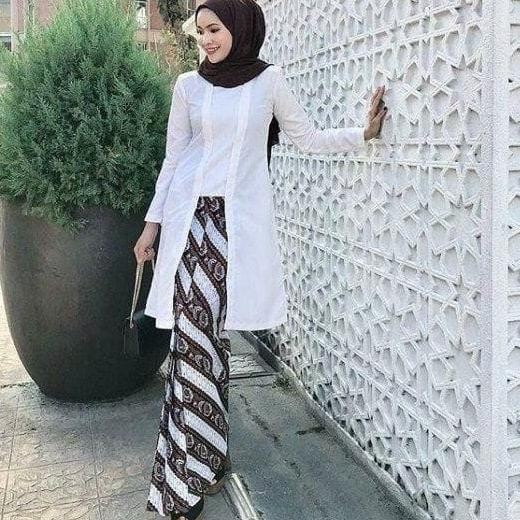 || PROMO LEBARAN / Kebaya Kutubaru Embos Panjang NON COD