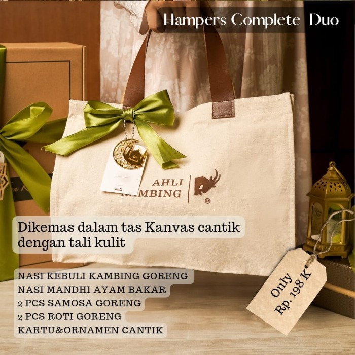 

HAMPERS COMPLETE DUO AHLI KAMBING