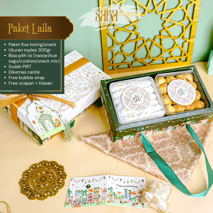 

PARSEL LEBARAN HAMPERS IDUL FITRI KUE KERING KADO HARI RAYA - LAILA