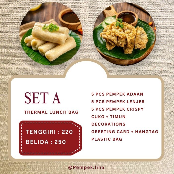 

CHRISTMAS HAMPERS - SET A - BELIDA