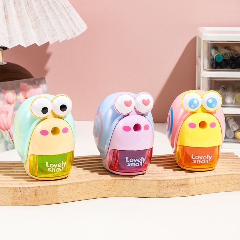 

Student Snail Pencil Sharpener Cartoon Hand Crank Pencil Sharpener