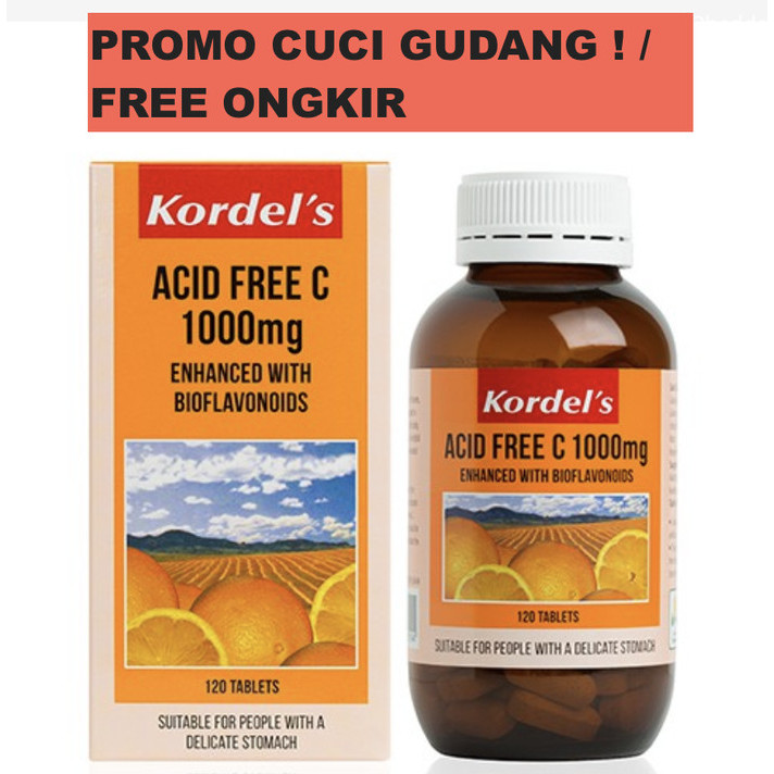 

Kordel ACID FREE C 1000MG 120s