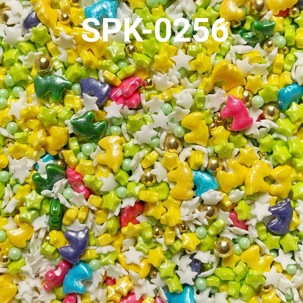 

SPK-0256 Sprinkles sprinkle springkel 1kg unicorn bintang hijau (SPRINKLES)