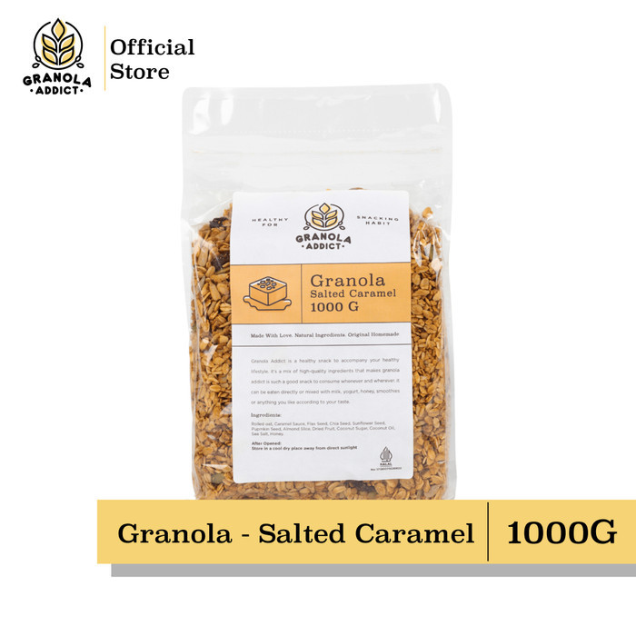

GRANOLA ADDICT - SALTED CARAMEL 1000G (1KG)