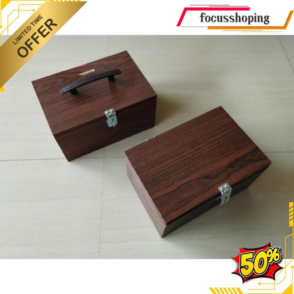 Kotak Amal Gembok/Celengan Gembok/Kotak Toko Gembok / Kotak Warung Gembok Cod