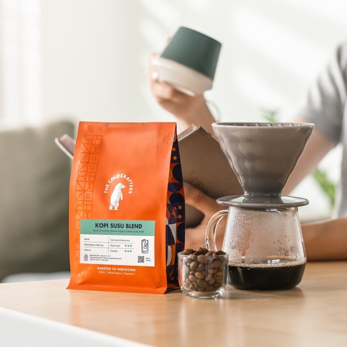 

KOPI SUSU BLEND ARABICA 20% ROBUSTA 80% ROASTED COFFEE BEANS BIJI