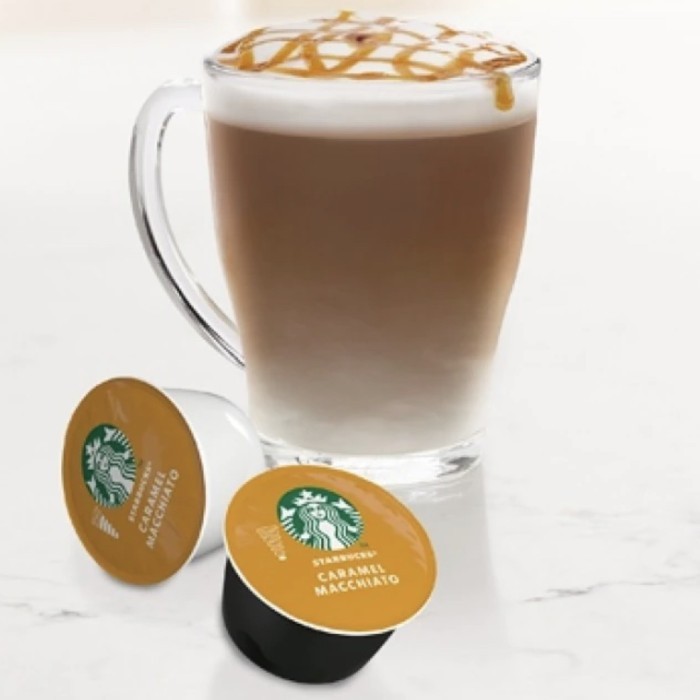 

NESCAFE DOLCE GUSTO STARBUCKS CARAMEL MACCHIATO - COFFEE CAPSULES