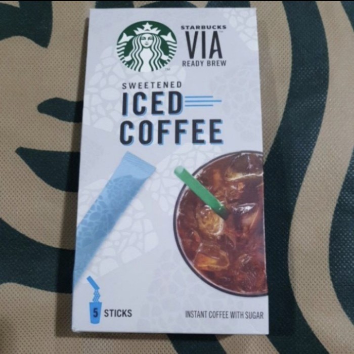 

STARBUCKS VIA READY BREW 12 STICKS COFFEE SACHET/ KOPI SACHET