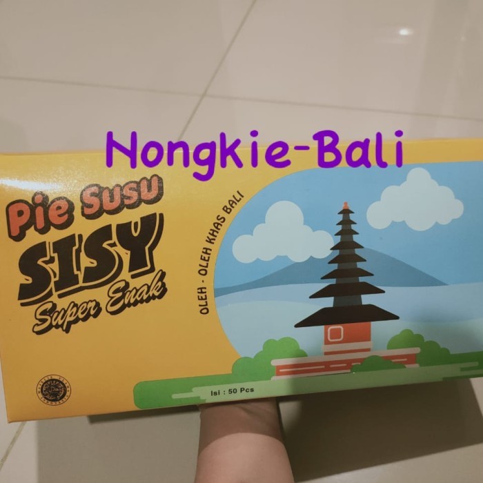 

Pie Susu Sisy Khas Bali isi 50pcs Rasa-rasa