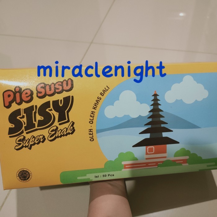 

Pie Susu Sisy khas Bali isi 50pcs Rasa-rasa