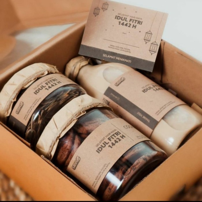 

Hampers Parsel Bingkisan Lebaran Idul Fitri Kado Box Aesthetic