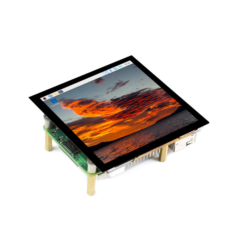NEW Raspberry Pi 4 inch HDMI LCD 4inch capacitive touch screen display compatible with HDMI