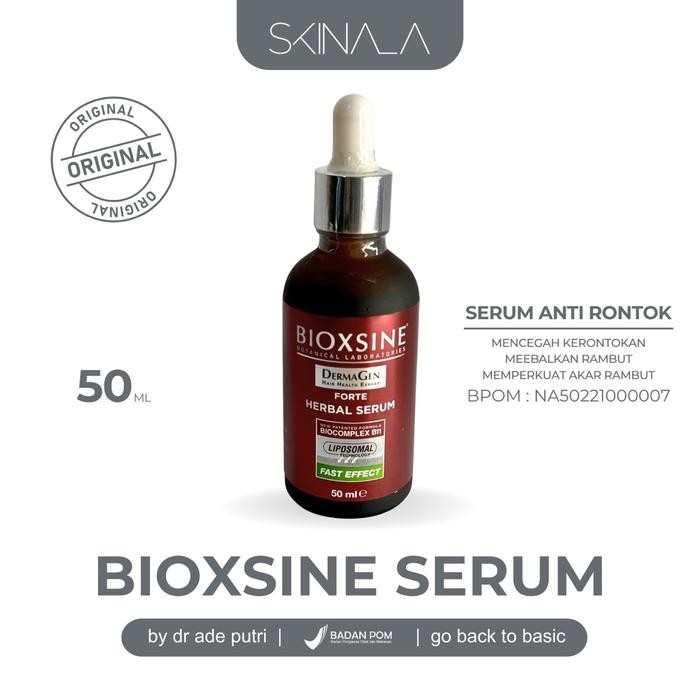 Serum Bioxine DermaGen Forte Herbal Serum Untuk Perawatan Rambut Rontok