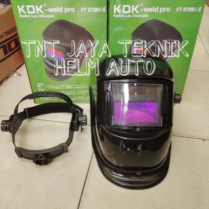 Helm Las Otomatis Kdk / Topeng Las Auto / Kedok Las Otomatis Kdk Original Dan Terpercaya