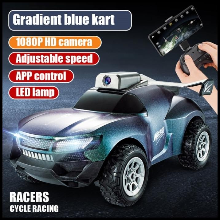 Mainan Anak Mobil Kamera  Remote Kontrol ~ Rc Camera Racers Car