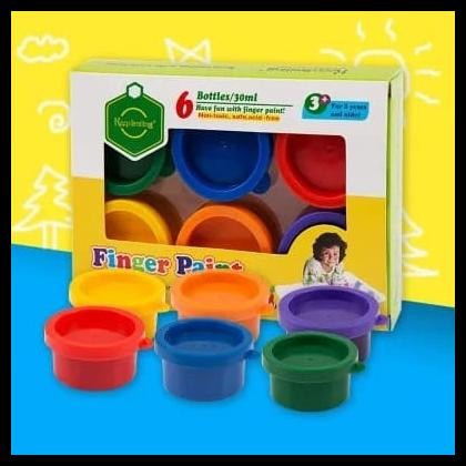 

Mainan Edukasi Anak/Mainan Kreatif Anak Cat Jari Warna ~ Finger Paint