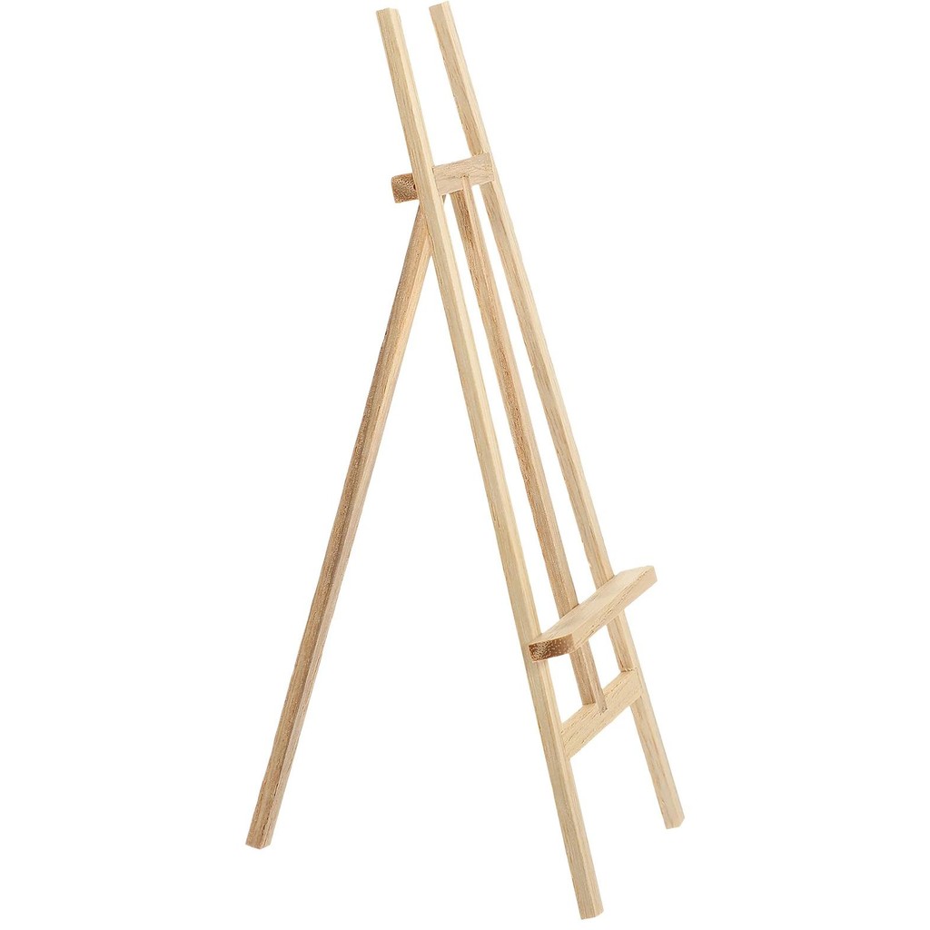 

Miniature Wood Small Wooden Easel Decor House Easel Realistic Beautiful Appearance Practical Design Mini Home