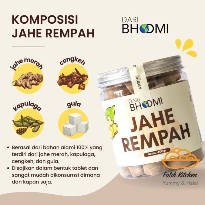 

Dehealth Supplies Jahe Rempah Dari Bhoomi