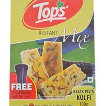 

monggo] KESAR PISTA KULFI INSTANT MIX TOPS 100G / Ready to Cook