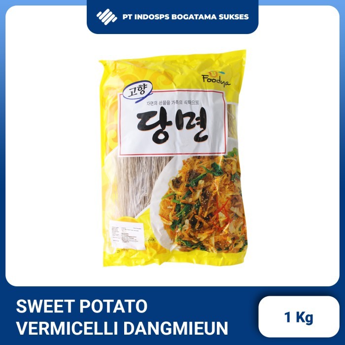 

HOT SALE! Sweet Potato Vermicelli Dangmieun 1 Kg Korea Japchae Bihun Import