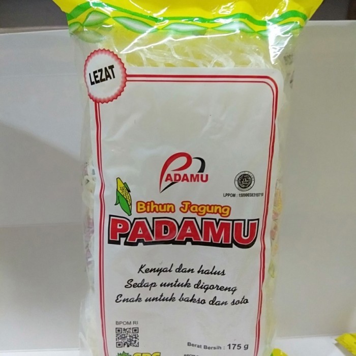 

bihun jagung cap padamu 160 gr 1ball isi 24 pcs