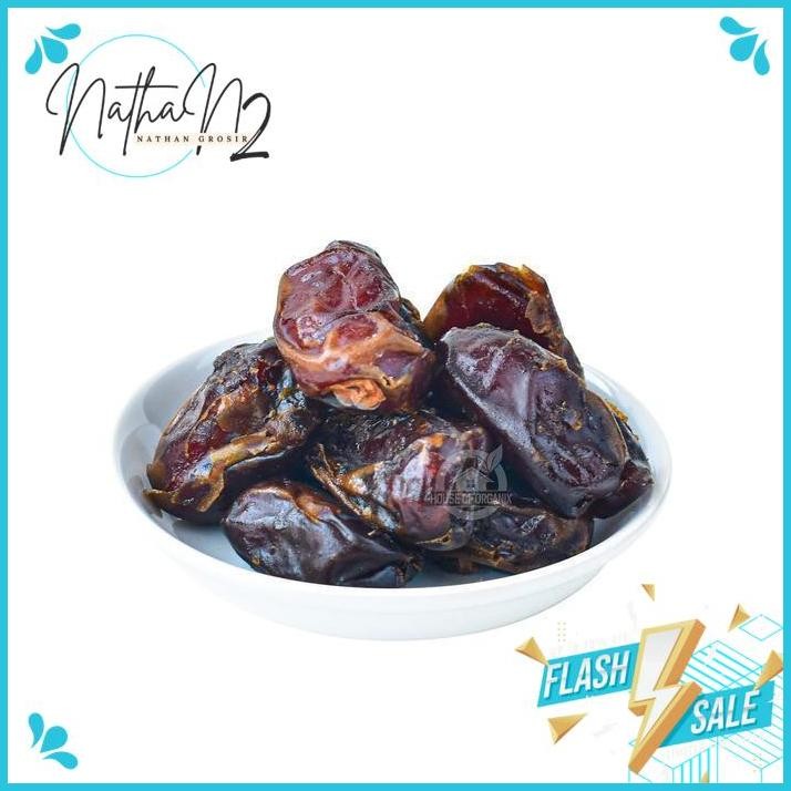

DATES WHOLE (KURMA BIJI) 1 KG BY NATHAN'S GROSIR FRESH !!