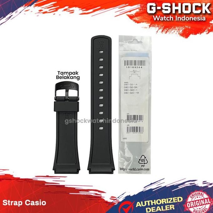 Murah Tali Strap Casio Dbc-32 Dbc32 Dbc-32C 32C Dbc32C Band Watch Original