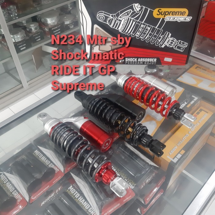 Shock tabung matic RIDE IT GP Supreme Mio Vario Beat Scoopy lexi