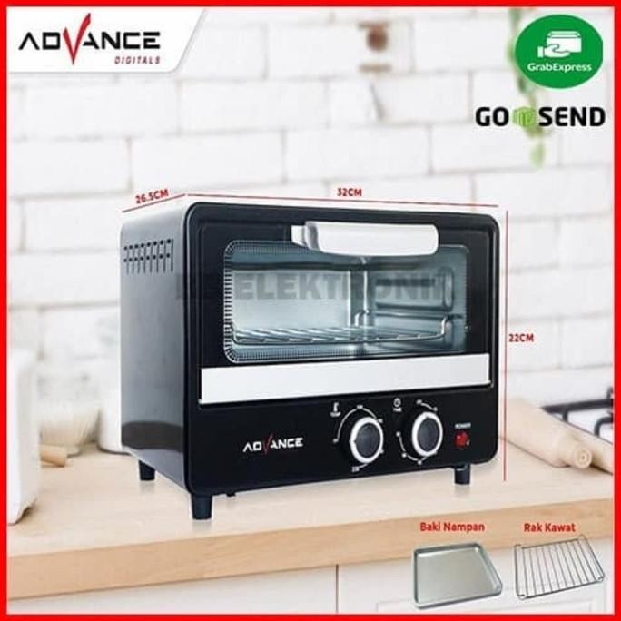 Advance AOV200 Oven Listrik Electric Oven 12 Liter 500 Watt AOV-200