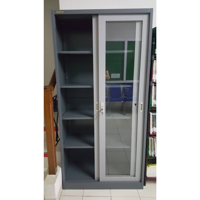 

LEMARI ARSIP BESI KACA PINTU SLIDING MERK TOP BY DATASCIPT TERMURAH