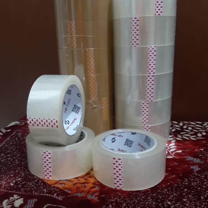 

HUSUS GOJEK/GRAB 1DUS=72ROL PROMO LAKBAN 45 MM X 100 YARD HOKI HP TAPE
