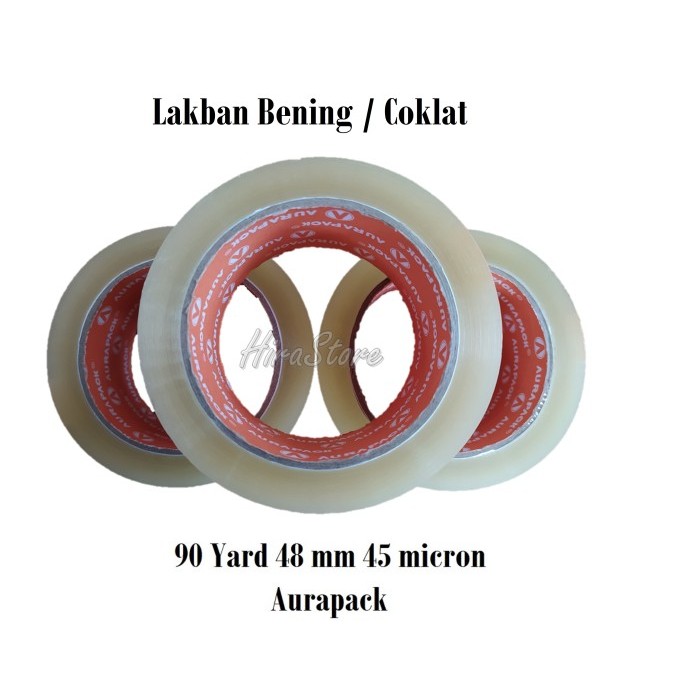 

LAKBAN BENING / COKLAT 90 YARD 48 MM KUALITAS DAIMARU 1 DUS 72 ROL