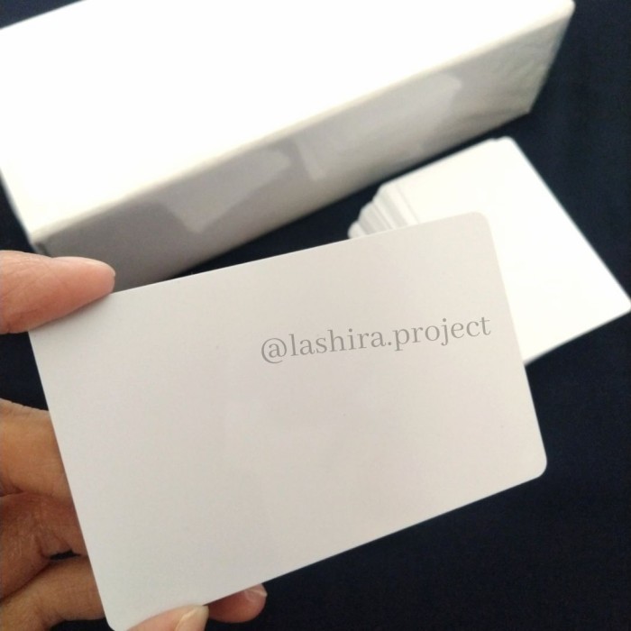 

INKJET ID CARD / PVC BLANK ID CARD INKJET (ISI 230 PCS)