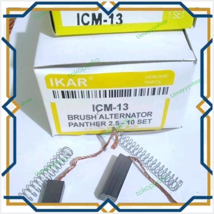 [UYS] 10SET CARBON ARANG BRUSH COOL ALTERNATOR DINAMO AMPER PENTHER2,5 IKAR