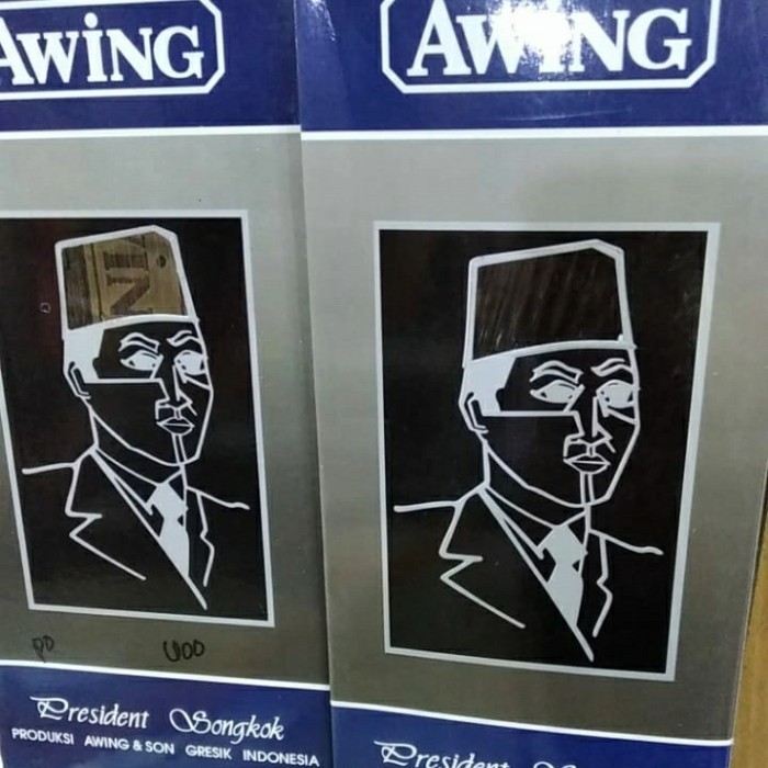 peci awing hitam original