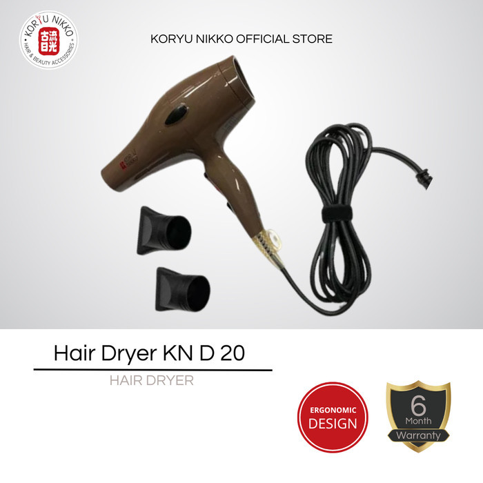 Koryu Nikko Hair Dryer - Kn D 20 Pink - 2000 Watt