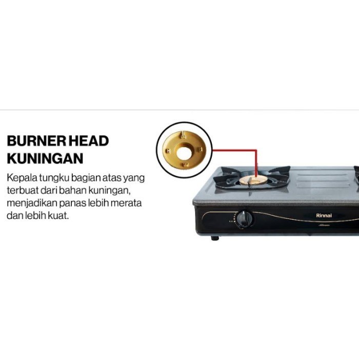 Kompor Ri 602 Ag Api Besar / Kompor Gas 2 Tungku New