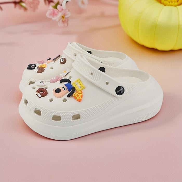 New TEFANSY Sandal Kodok Wanita Dewasa Sandal AnakPerempuan FUJl Baim Sandal Anak Laki Laki Sandal