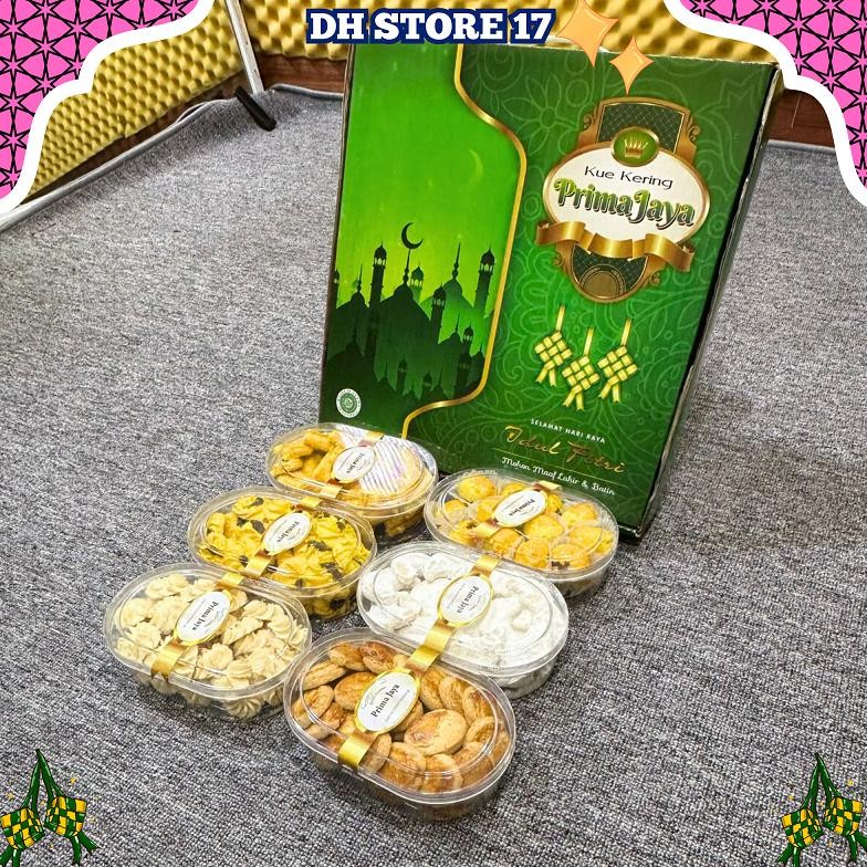 

ter-46 Paket Kue Kering Lebaran Premium Nastar, Kastengel, Putri Salju Prima Jaya, THR, Monasari Hampers Halal BPOM Parsel Kue Elegan Tahan Lama Original