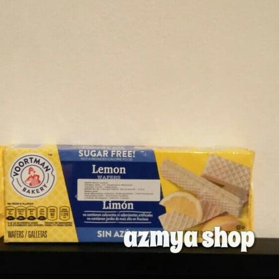 

Best Sales Voortman Sugar Free Lemon Wafer 255Gr Original