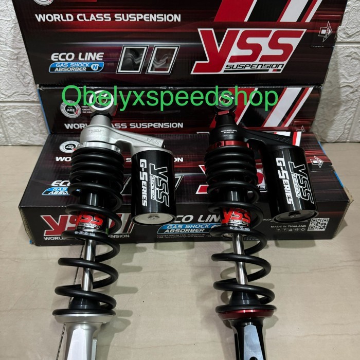 SHOCKBREAKER YSS NEW G PLUS 300 MM BLACK SERIES FOR BEAT - MIO SPORTY - MIO SMILE - FINO - MIO M3 -