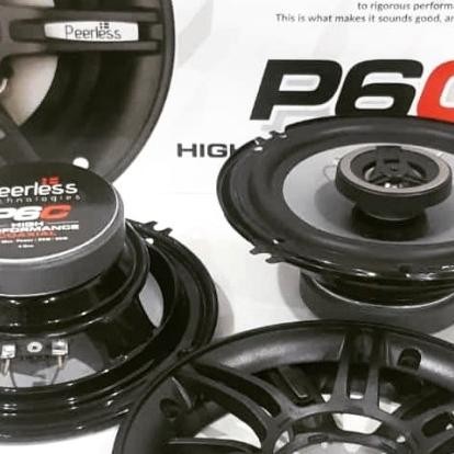 SPEAKER MOBIL COAXIAL PEERLESS P6C HIGH PERFORMANCE Terlaris