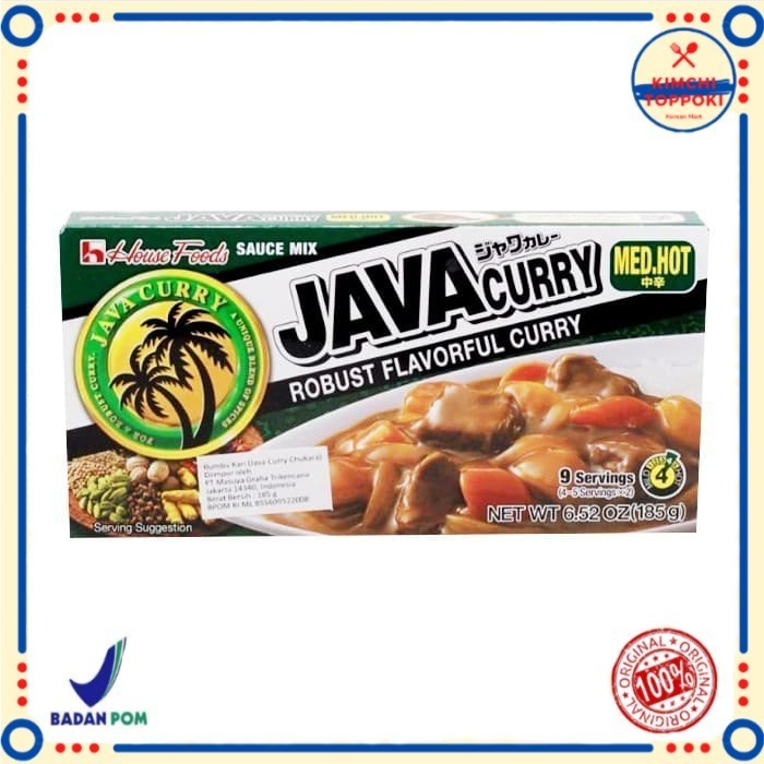 

Sale House Java Curry Jumbo Medium Hot 185 Gr